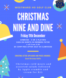 Christmas Nine & Dine